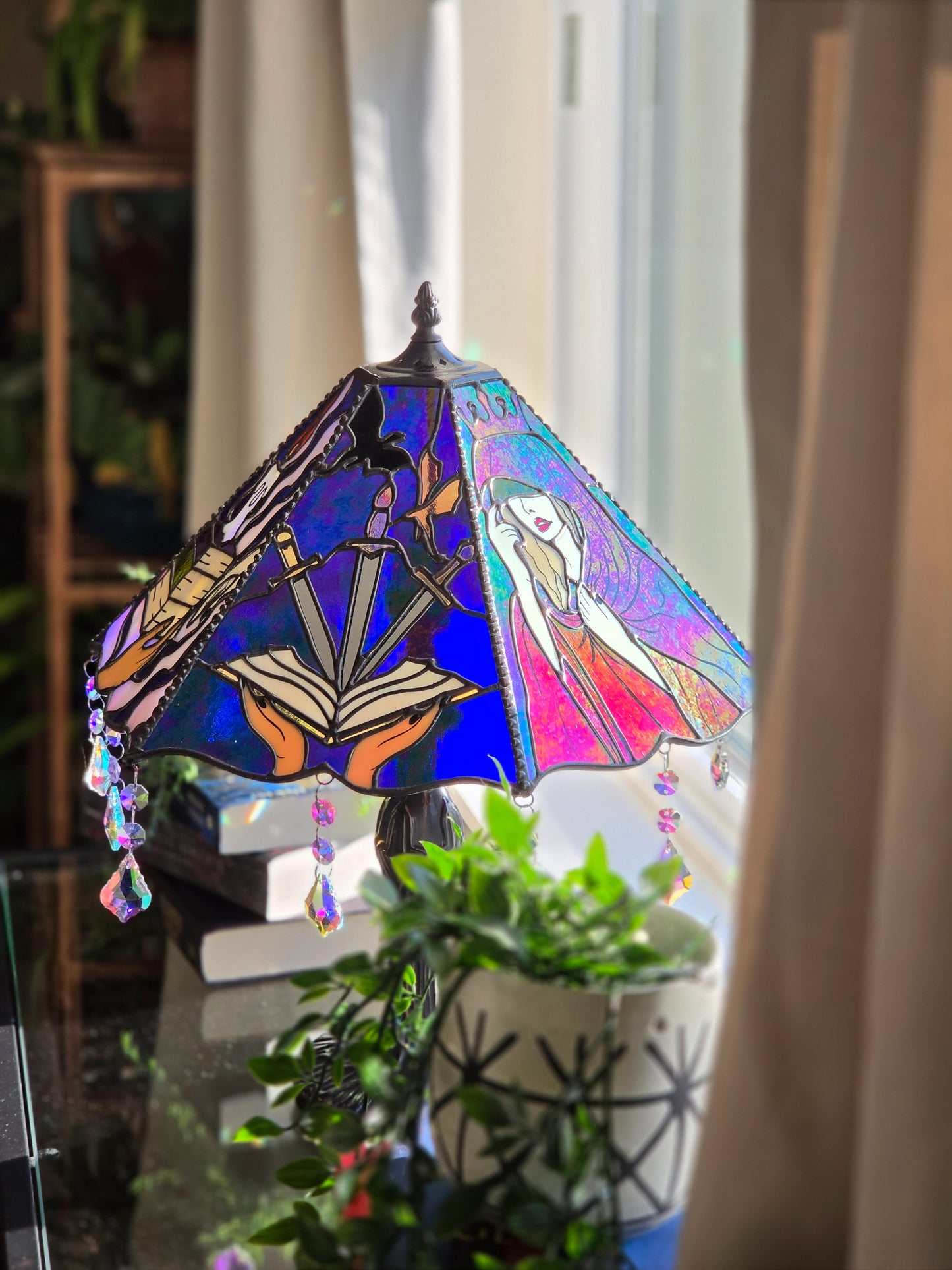 Book Trope Lamp