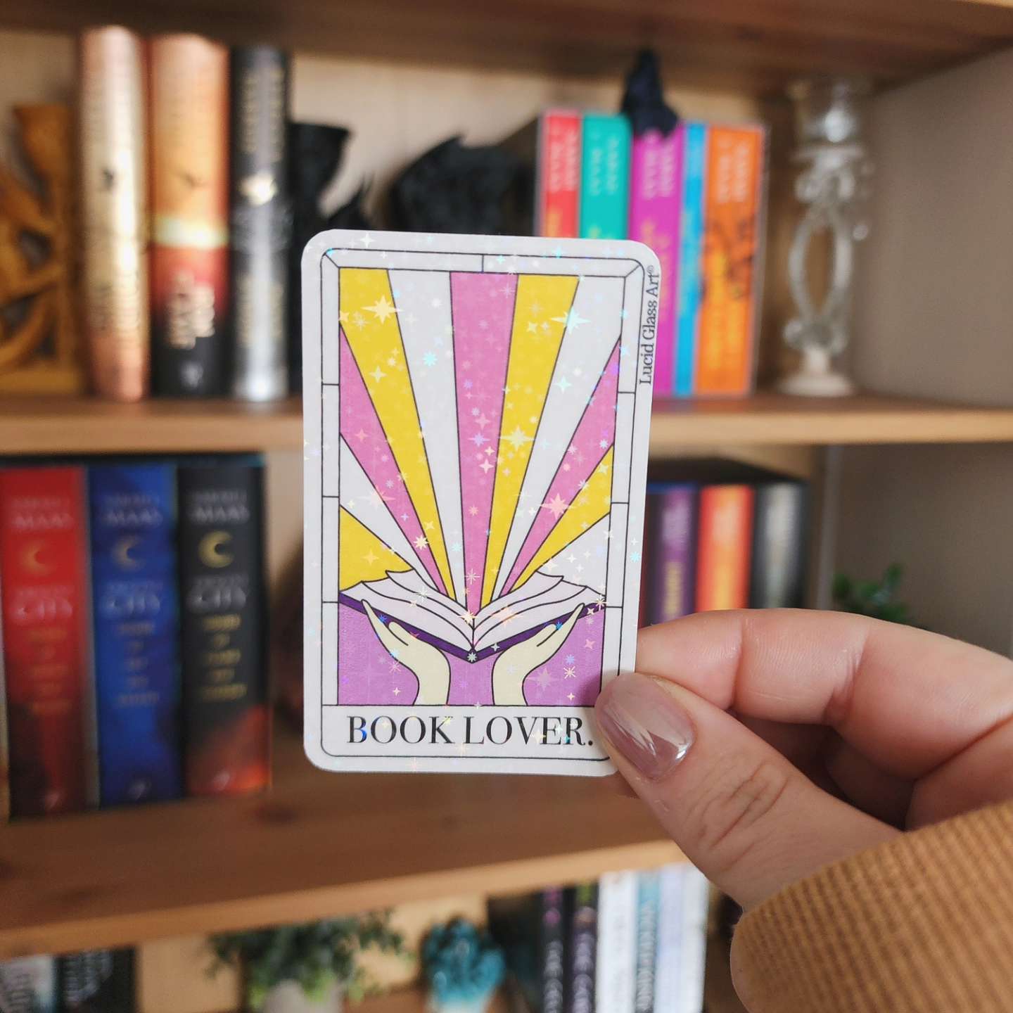 Book Lover Sticker