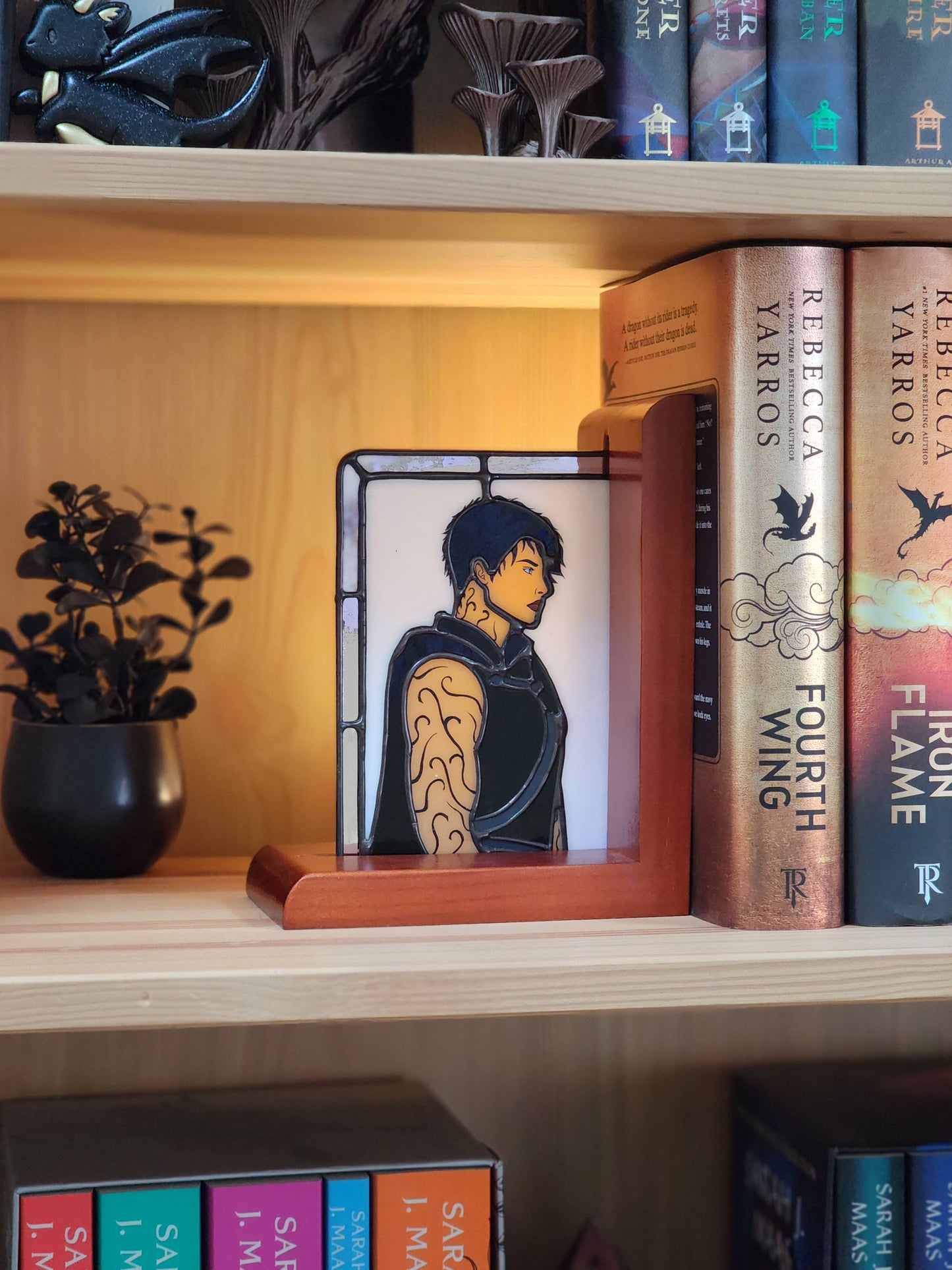 Fourth Wing Inspired Bookends