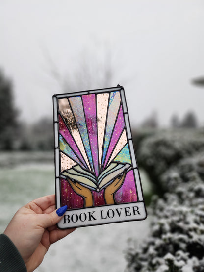 Red/Gold Book Lover