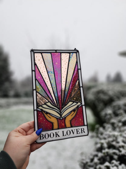 Red/Gold Book Lover