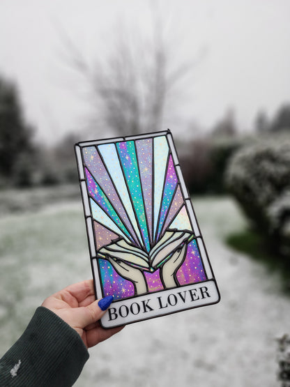 Blue/Purple Book Lover