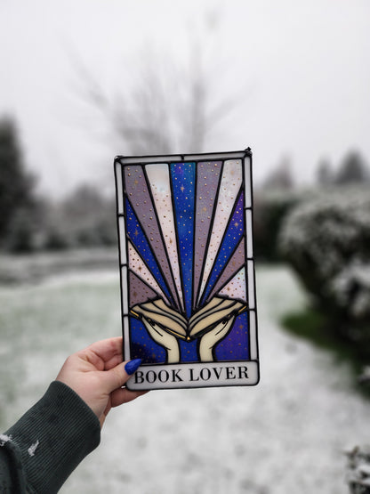 Blue/Purple Book Lover