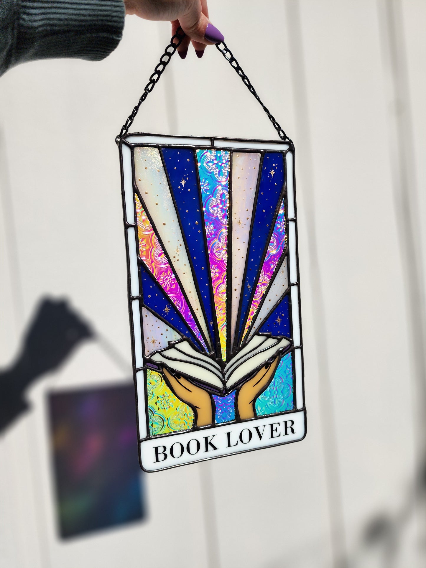 Book Lover - Blue Rainbow