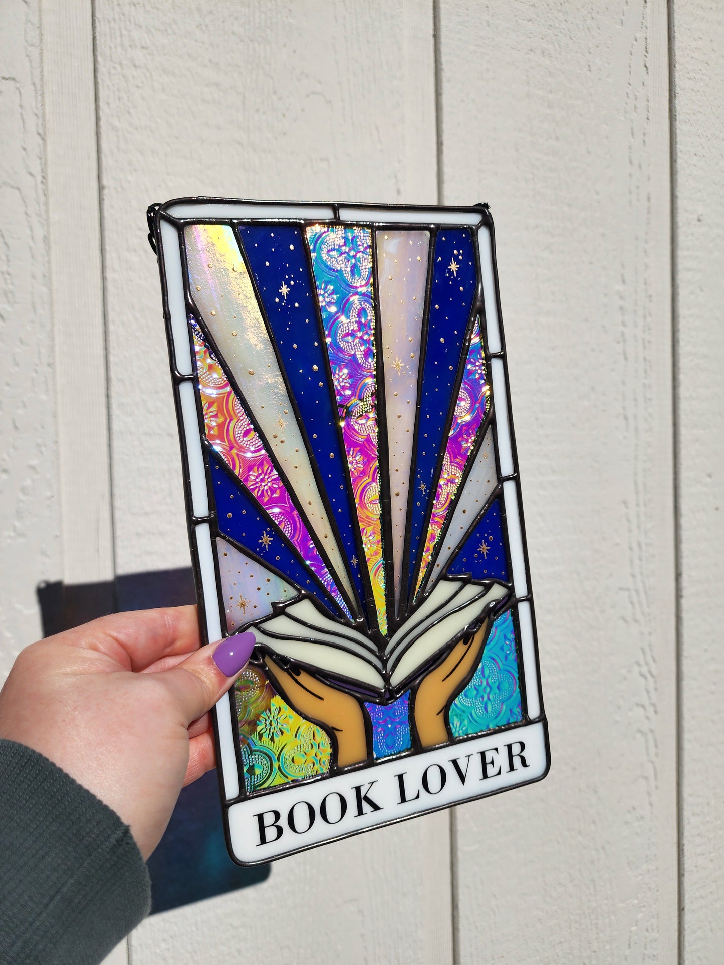 Book Lover - Blue Rainbow