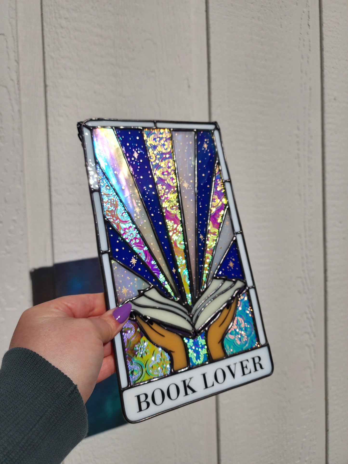 Book Lover - Blue Rainbow