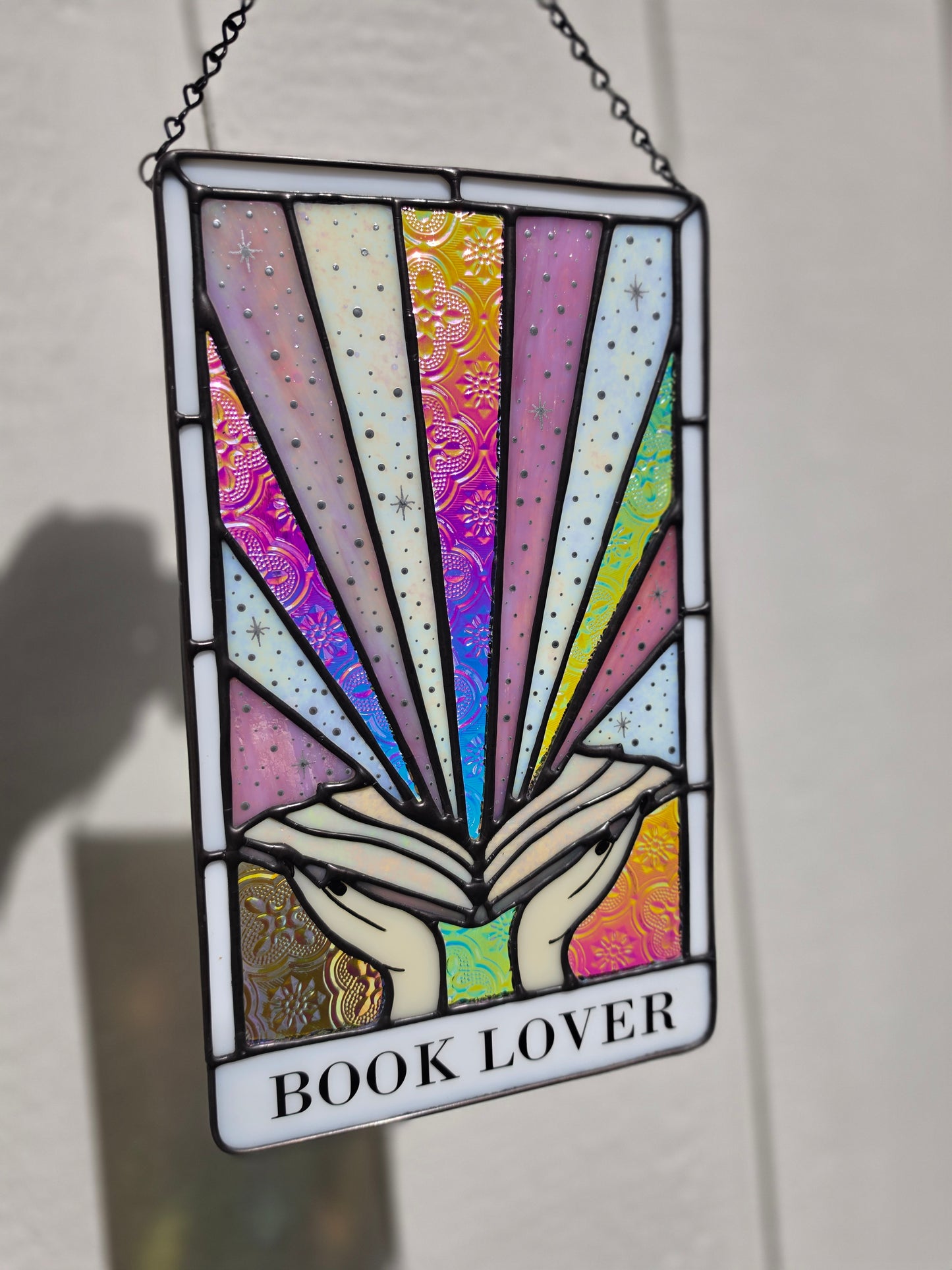 Pink Rainbow Book Lover