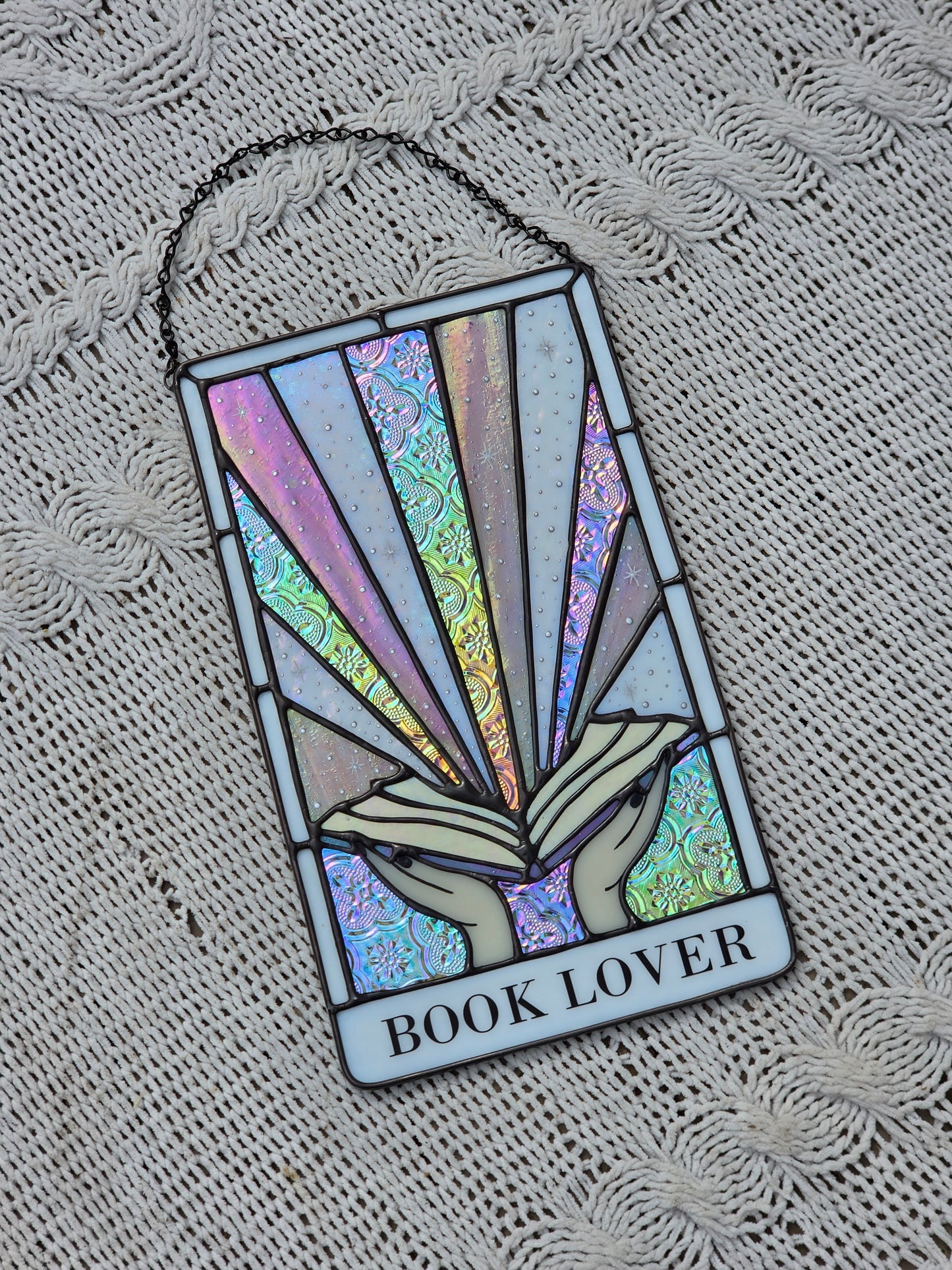 Pink Rainbow Book Lover