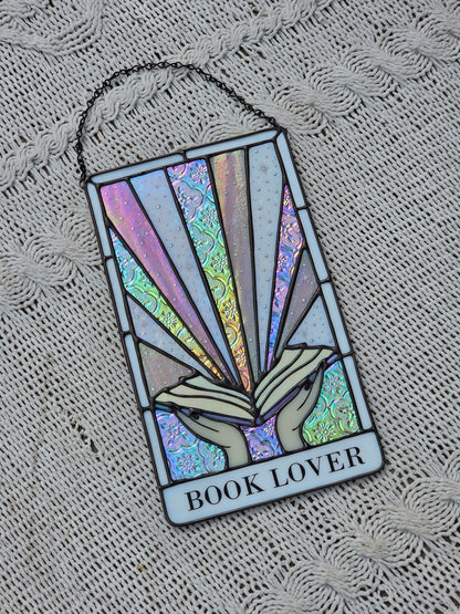 Pink Rainbow Book Lover