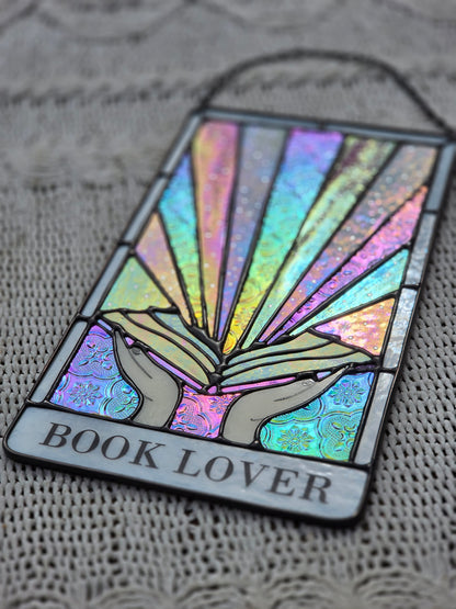 Pink Rainbow Book Lover