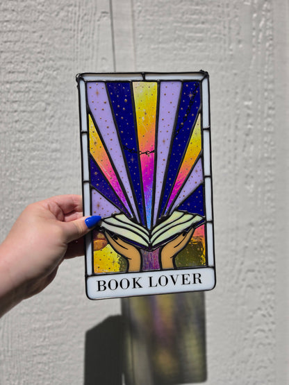 Blue/Purple Rainbow Book Lover