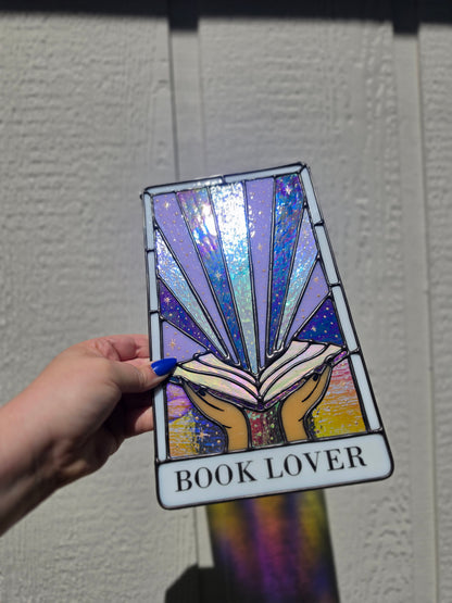 Blue/Purple Rainbow Book Lover