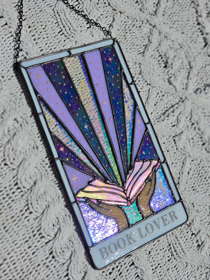 Blue/Purple Rainbow Book Lover