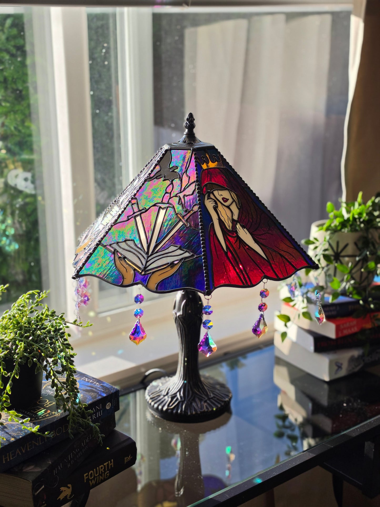 Book Trope Lamp