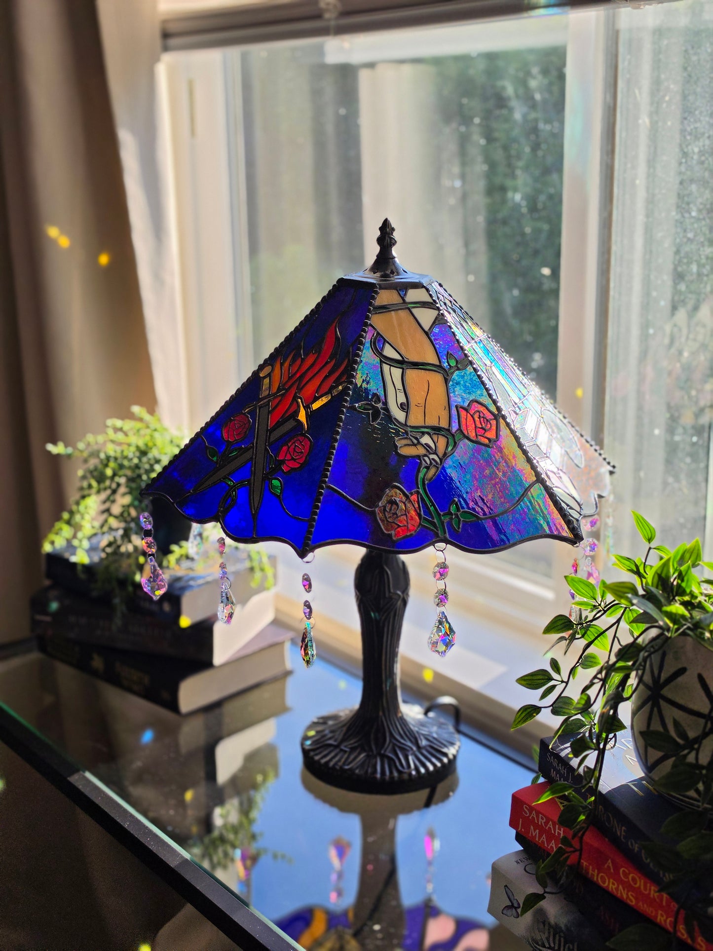 Book Trope Lamp