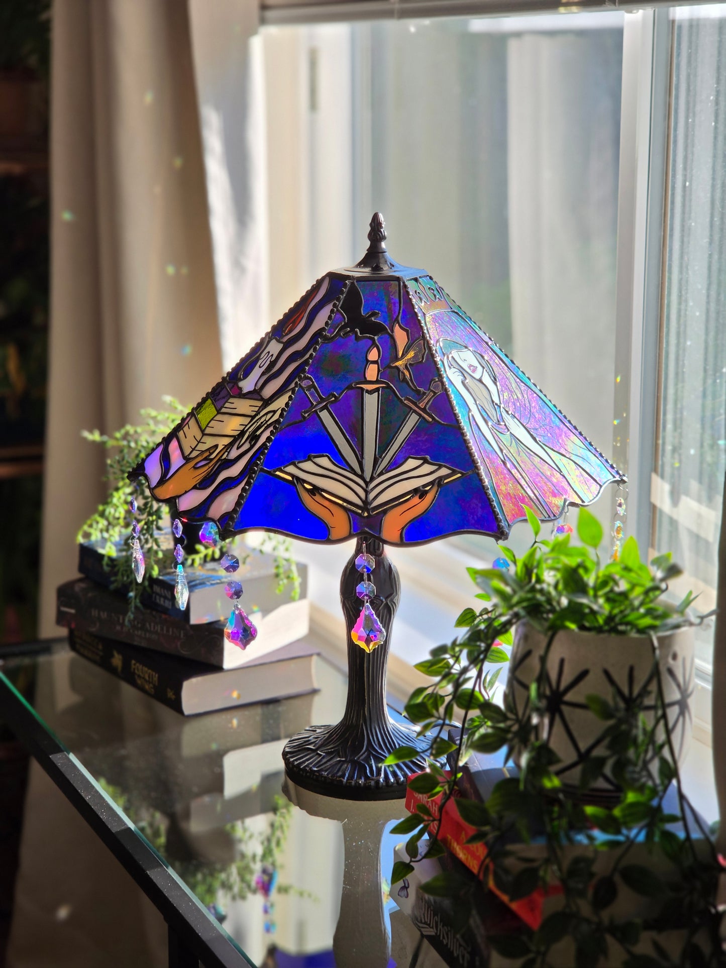 Book Trope Lamp