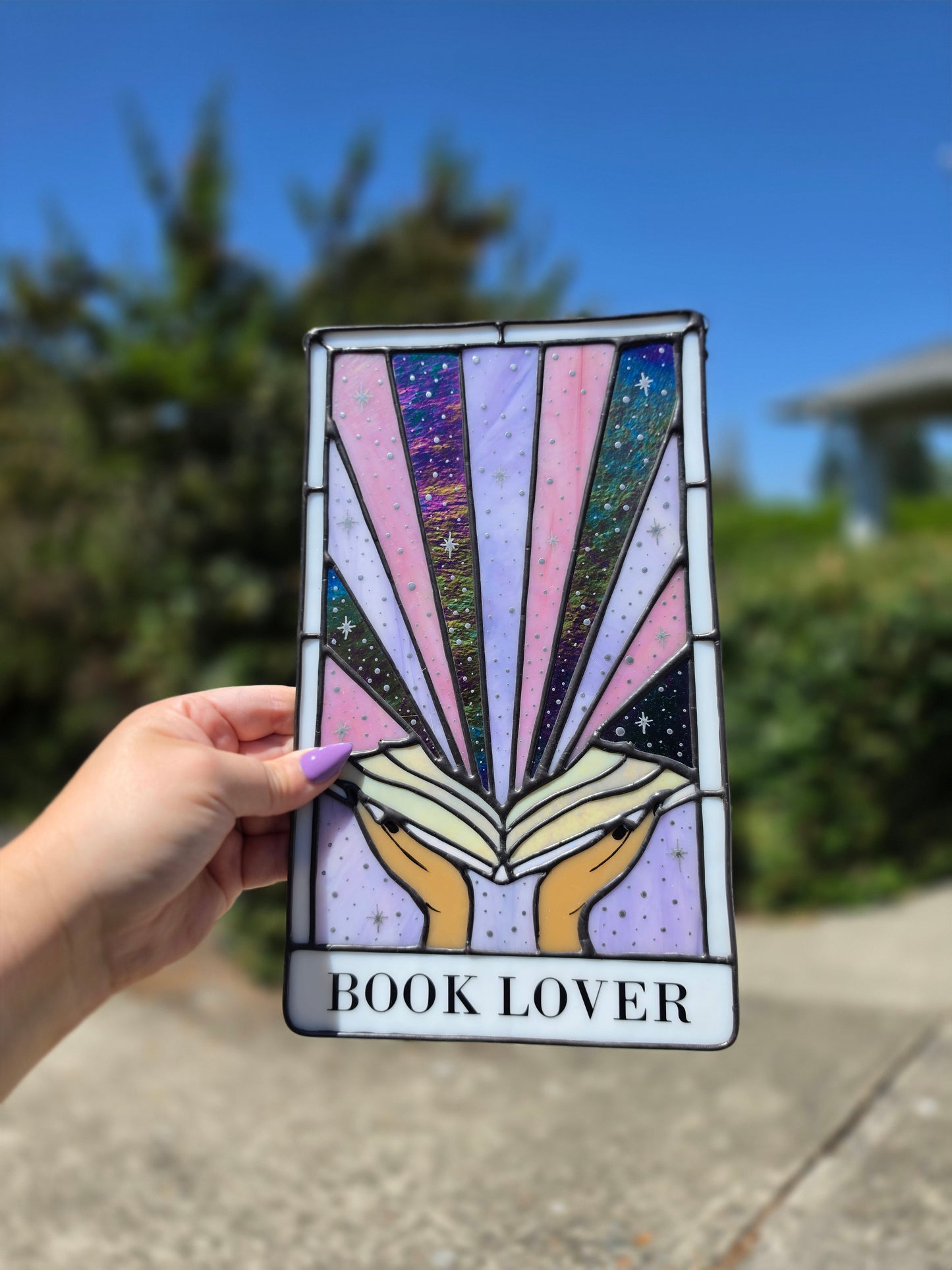 Book Lover - Purple/Pink