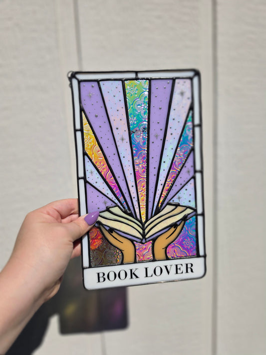 Book Lover - Purple Rainbow