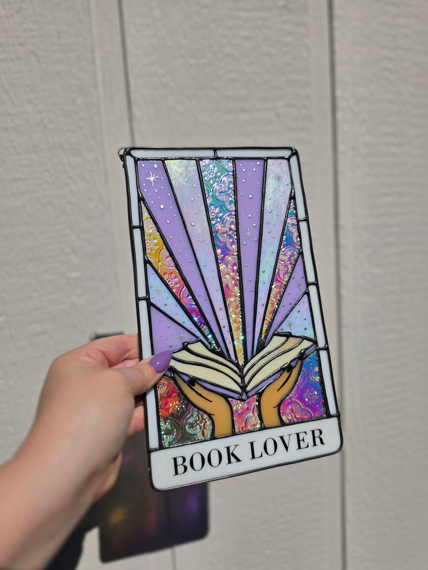 Book Lover - Purple Rainbow