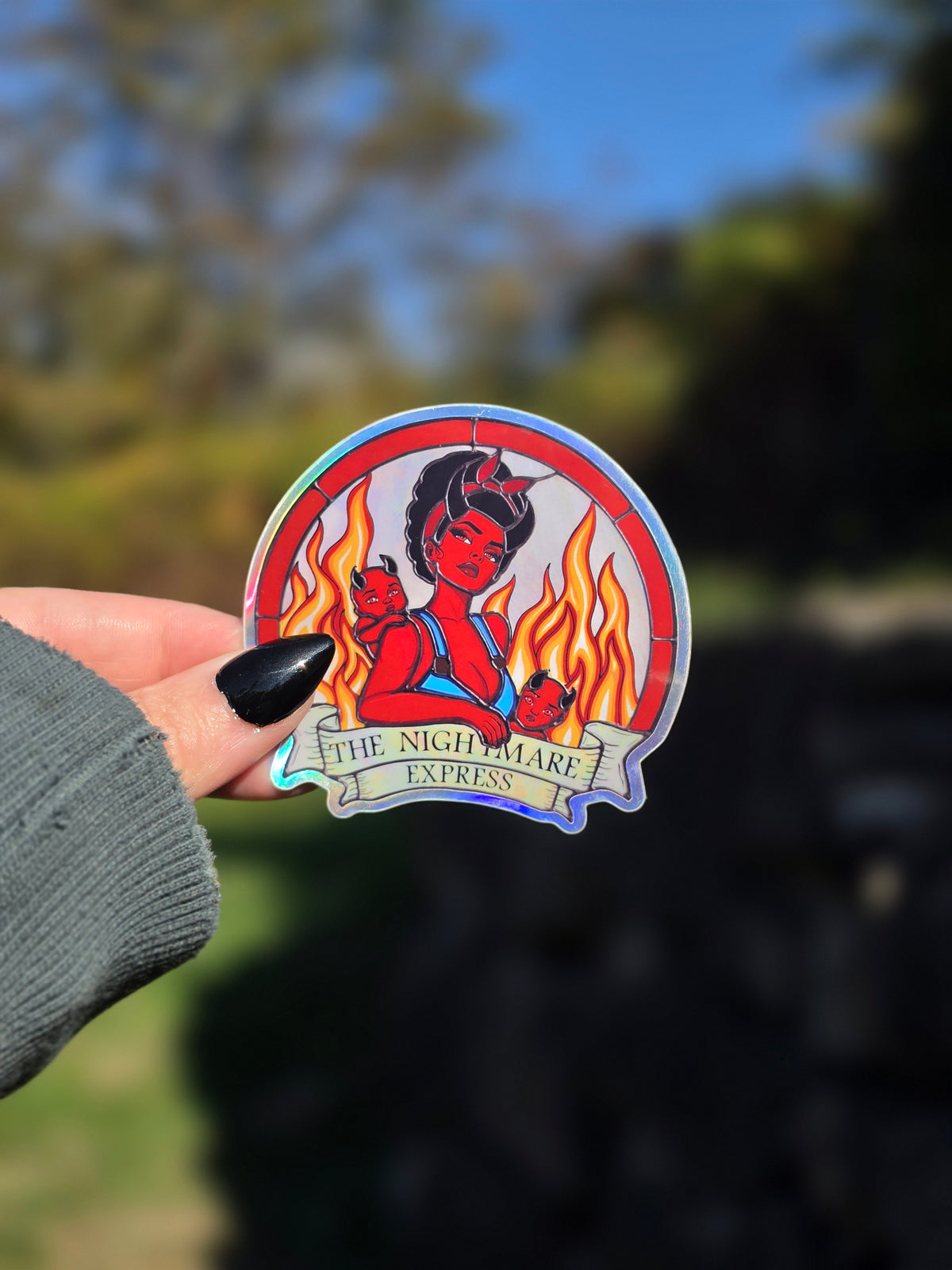 Fire Brandy Sticker
